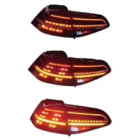 for vw golf 7 rear tail lamp car flowing signal lamp high performance taillights auto light assembly