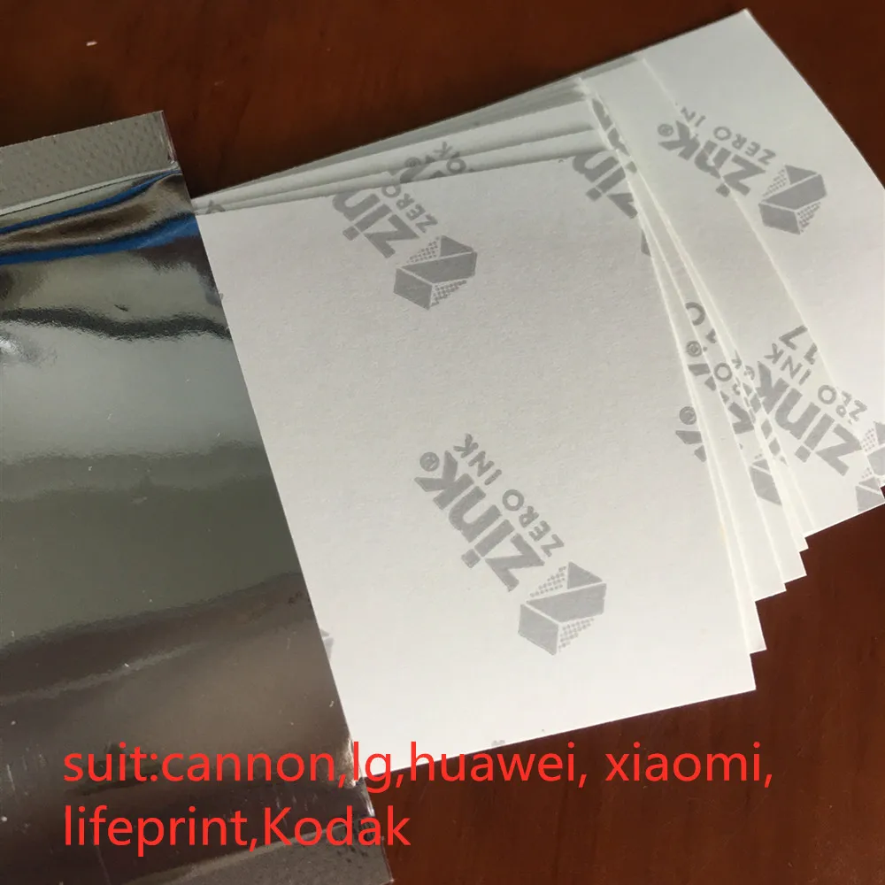 ZUIDID оригинальный цинк 2*3 дюйма 50*76 мм для Huawei Xiaomi Canon Zoemini LG PD261 251 HP100 200 полярные