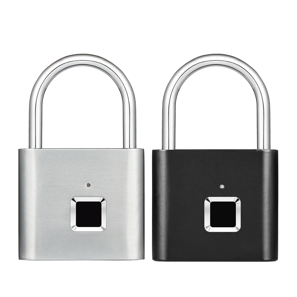 kit 1 Умный Замок с отпечатком пальца, USB Перезаряжаемый электронный домашний Противоугонный замок для безопасности, замок для двери, замок для багажа - Цвет: kit 1
