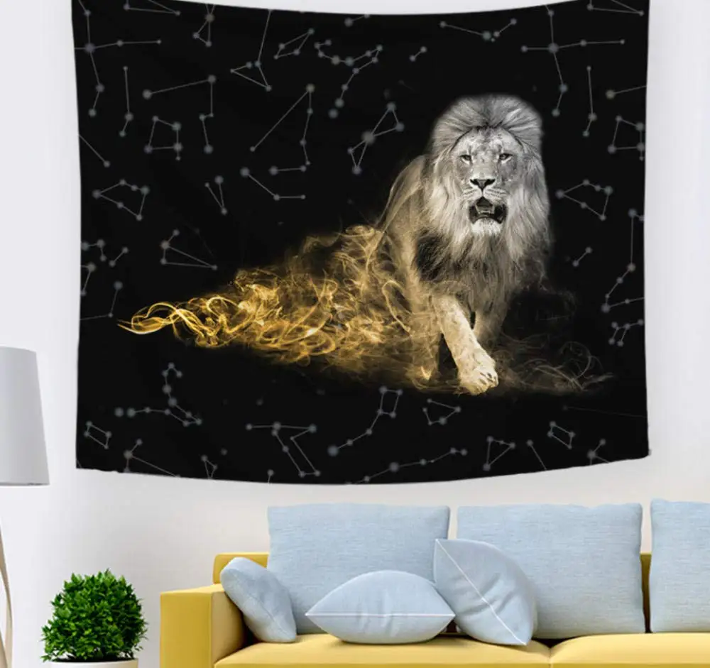 

Lion Horse Custom Tapestry for Room Home Decor