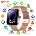 Смарт-часы унисекс с сенсорным экраном, тонометром, фитнес-трекером, для Android, IOS, PK T500, Xiaomi