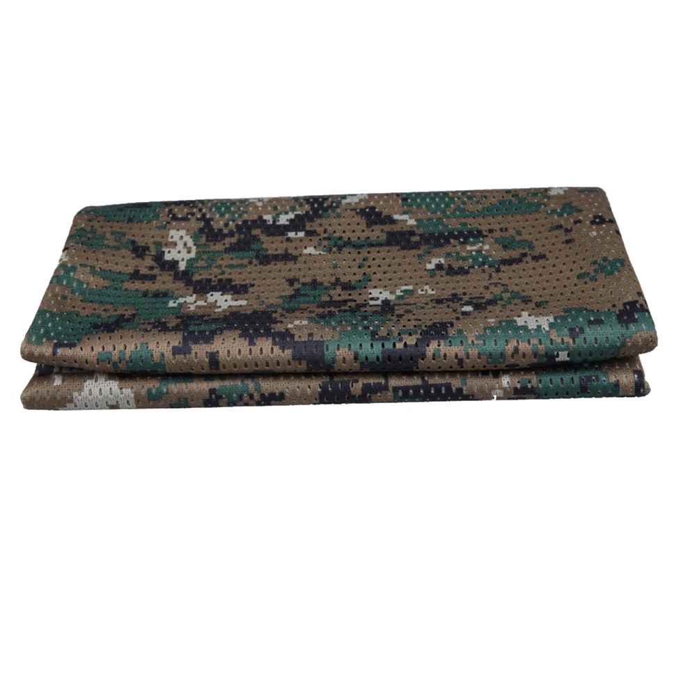 Камуфляжный сетчатый шарф Воздухопроницаемый в стиле джунглей шарфы-повязки