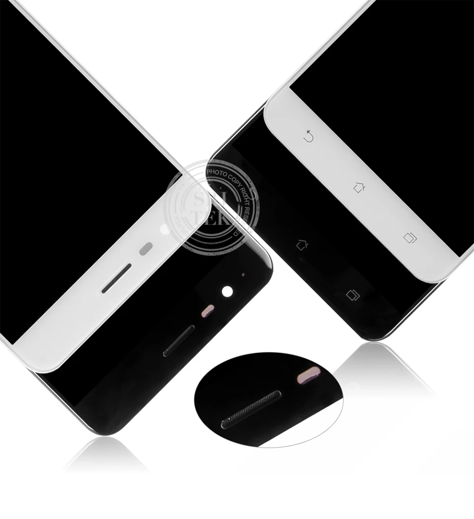 Протестированный черный 5,5 дюймовый ЖК-дисплей для Asus ZenFone 3 Zoom ZE553KL Z01HD Z01HDA+ кодирующий преобразователь сенсорного экрана в сборе