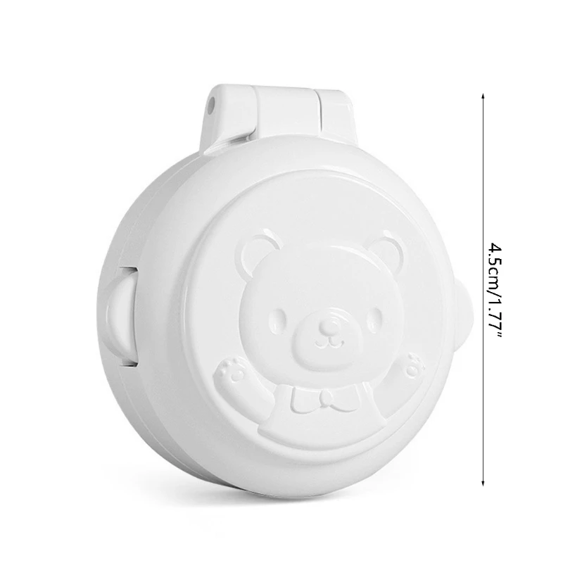 Lovely Bear Child Safety Locks Washing Machine Button Covers Baby Proofing Latch for Toilet Trash Cans | Мать и ребенок