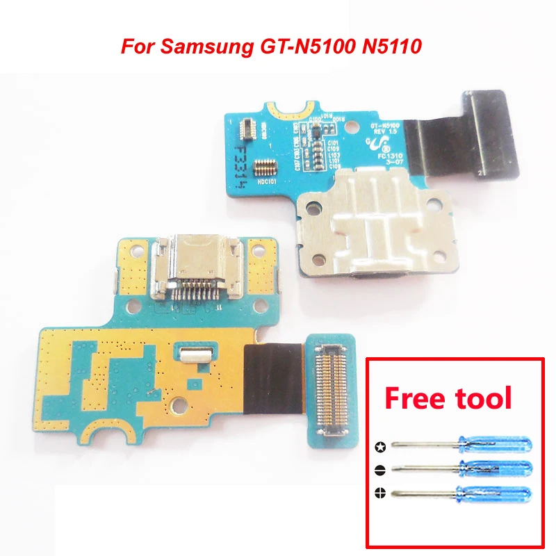 Для samsung GT-N5100 N5110 док-разъем Micro гибкий usb-зарядный порт кабель Модуль платы Замена Ремонт Запчасти