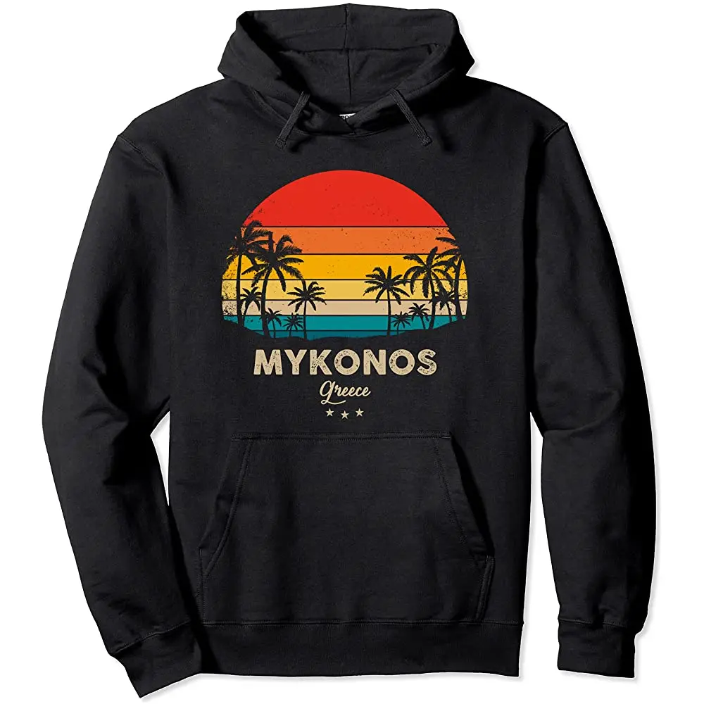 

Mykonos Греция винтажный сувенир пуловер Толстовка