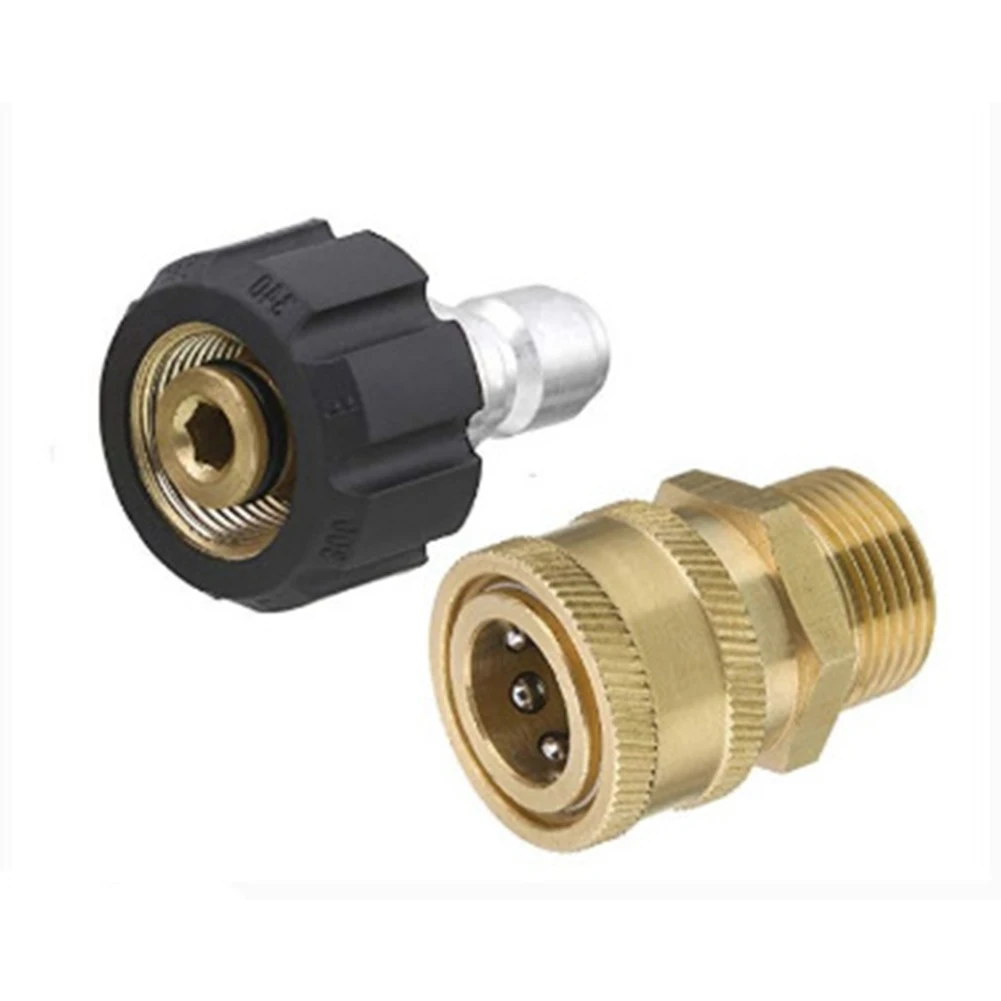 8pcs Universal Swivel Connector 5000 PSI Garden Tools Brass Car Accessories Quick Disconnect Washer Adapter Set High Pressure | Дом и сад