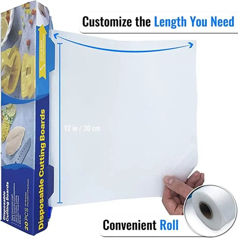 Одноразовая пластиковая разделочная доска для кухни разделочные прозрачные