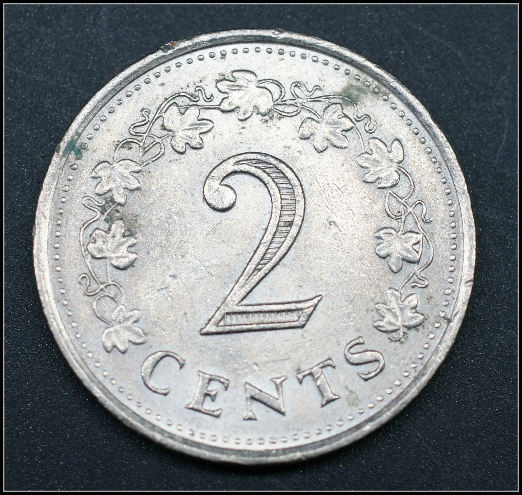 Мальта 2 цента монеты издание Европа 100% настоящая и оригинальная монета | Дом сад