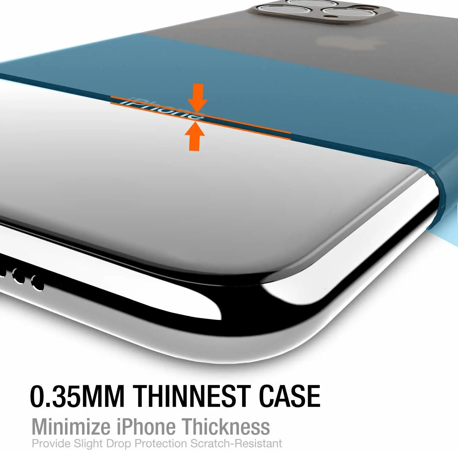 Ультратонкий матовый Жесткий Чехол для Apple iPhone 11 Pro Max X XS XR 8 7 Plus 6 6S 5 5S SE устойчивый к отпечаткам пальцев чехол для телефона 500 шт