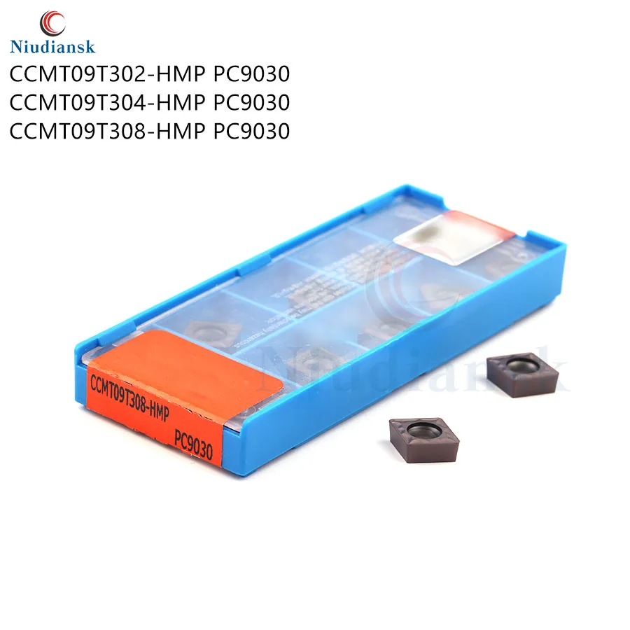 Твердосплавные пластины для токарного станка CCMT09T308 HMP PC9030 токарные инструменты