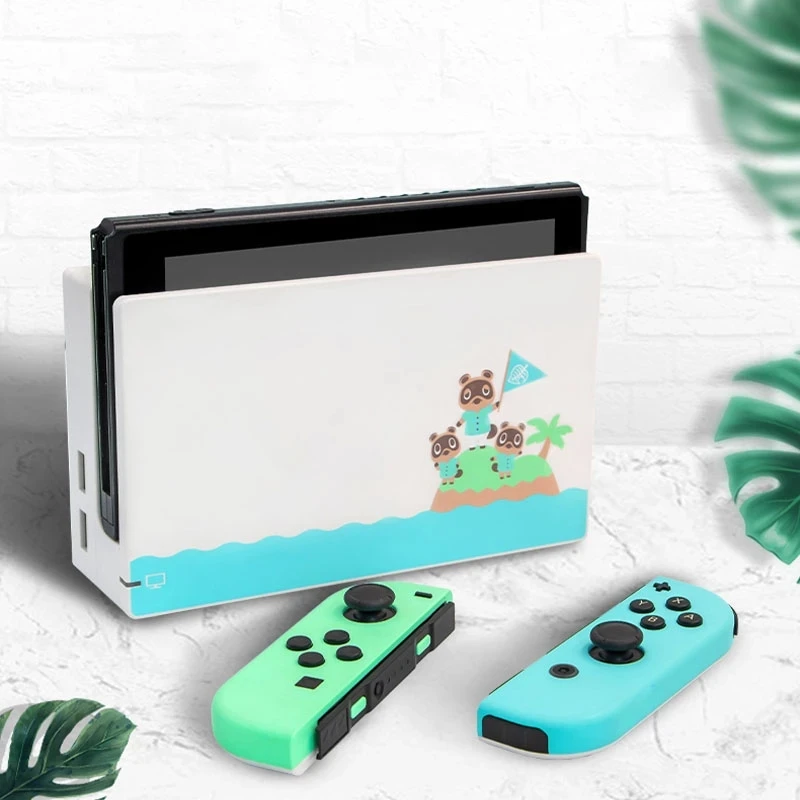 

Limited Animal Crossing Replacement shell For Nintendo Switch Console Joy Con Housing Case Charging TV Dock Accessories