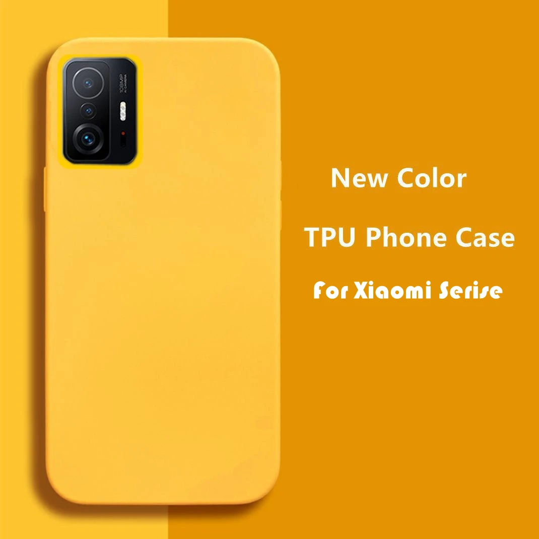 

Чехол для Xiaomi 11T, чехол для Xiaomi Mi 11T Pro, тонкий чехол, силиконовый матовый Мягкий ТПУ задний бампер для Xiaomi 11T Pro