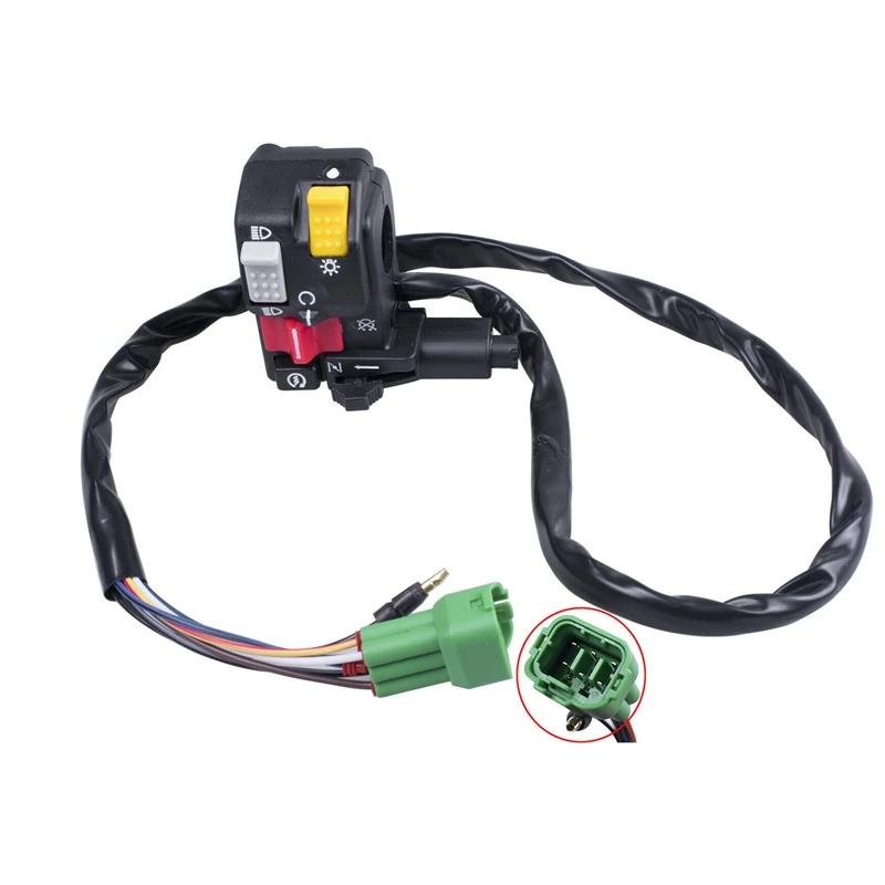 Lgnition Switch Starter For Honda TRX 400 450 Headlight Start Stop Left Motorcycle Accessories | Автомобили и мотоциклы