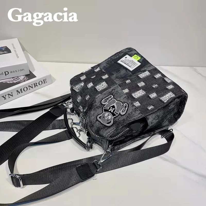 

GAGACIA женский модный рюкзак, милый дизайн, ковбойский рюкзак, новый тренд, многофункциональная портативная сумка на плечо, женская сумка для ...