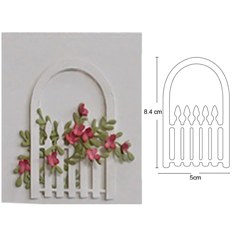 

Craft Metal cutting dies cut die mold fence frame decoration Scrapbooking dies paper craft knife mould blade punch stencils dies