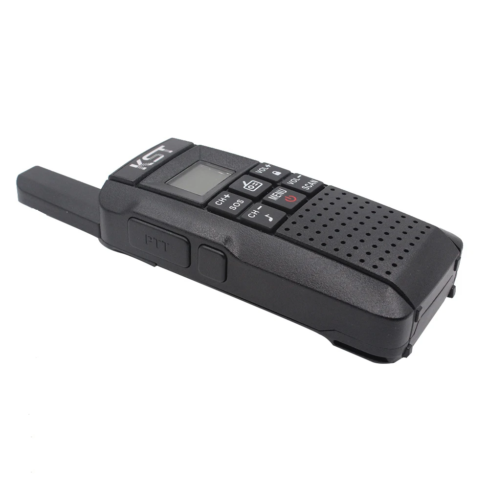 Рация V2 PMR446 LPD433 77 каналов с литий ионным аккумулятором 1800 мАч сертификация CE 155