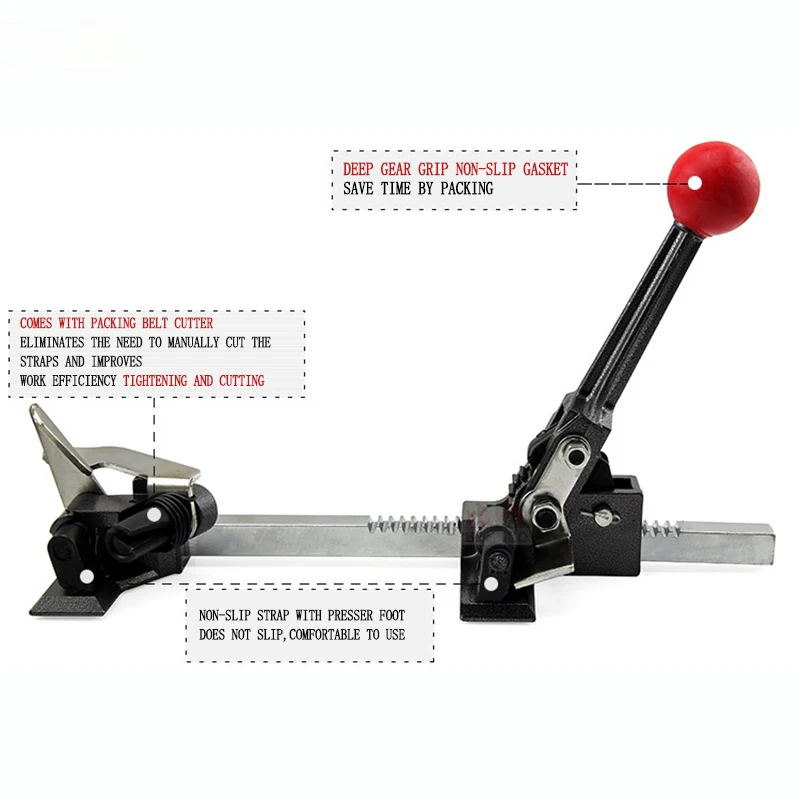 Ручная обвязочная машина двойного назначения бумажный пластиковый Упаковочный