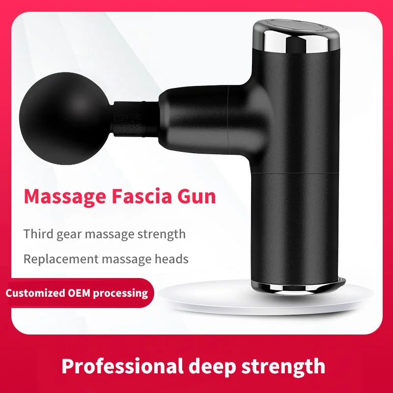 Massage Gun High frequency Rechargeable Deep Tissue Percussion Muscle  relaxMassager for Pain Relief Handheld Electric Massager