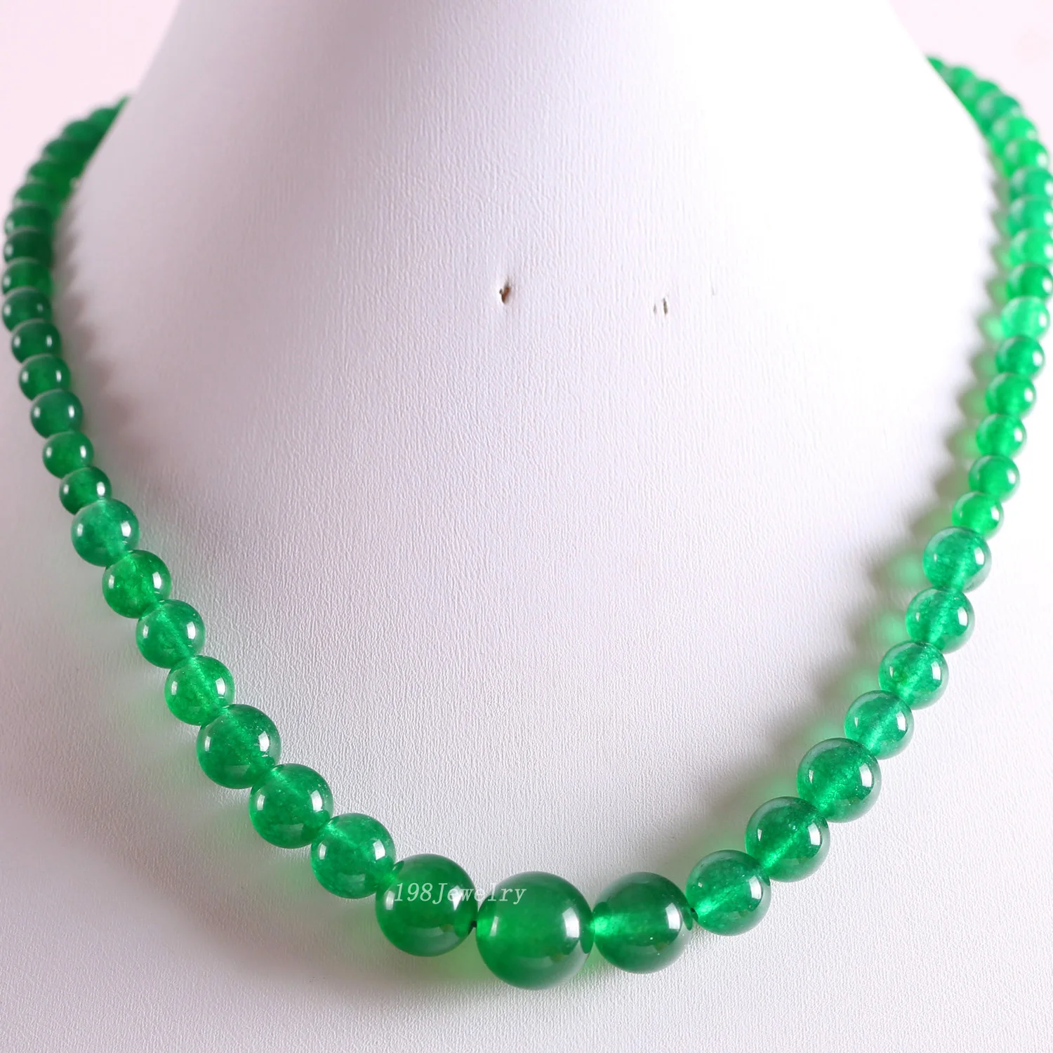 

Ожерелье ручной работы из бисера ожерелье из натурального камня ожерелье из зеленого нефрита для женщин ювелирные изделия подарок RE012