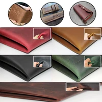 1pcs crazy horse leather material diy hand leathercraft 2mm thick pull up layer of vintage oil tanned leather piece