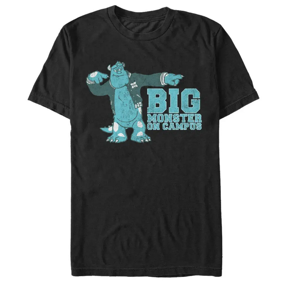 Monsters inc. Sully Big Monster on Campus Мужская графическая футболка |