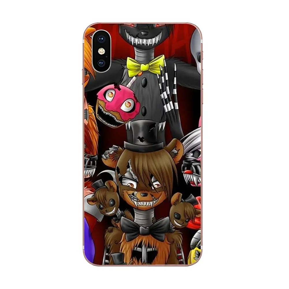 New Five Nights At Freddys Fnaf 2018 Transparent TPU Phone Case Cover For Xiaomi Redmi Note 2 3 3S 4 4A 4X 5 5A 6 6A Pro Plus | Мобильные