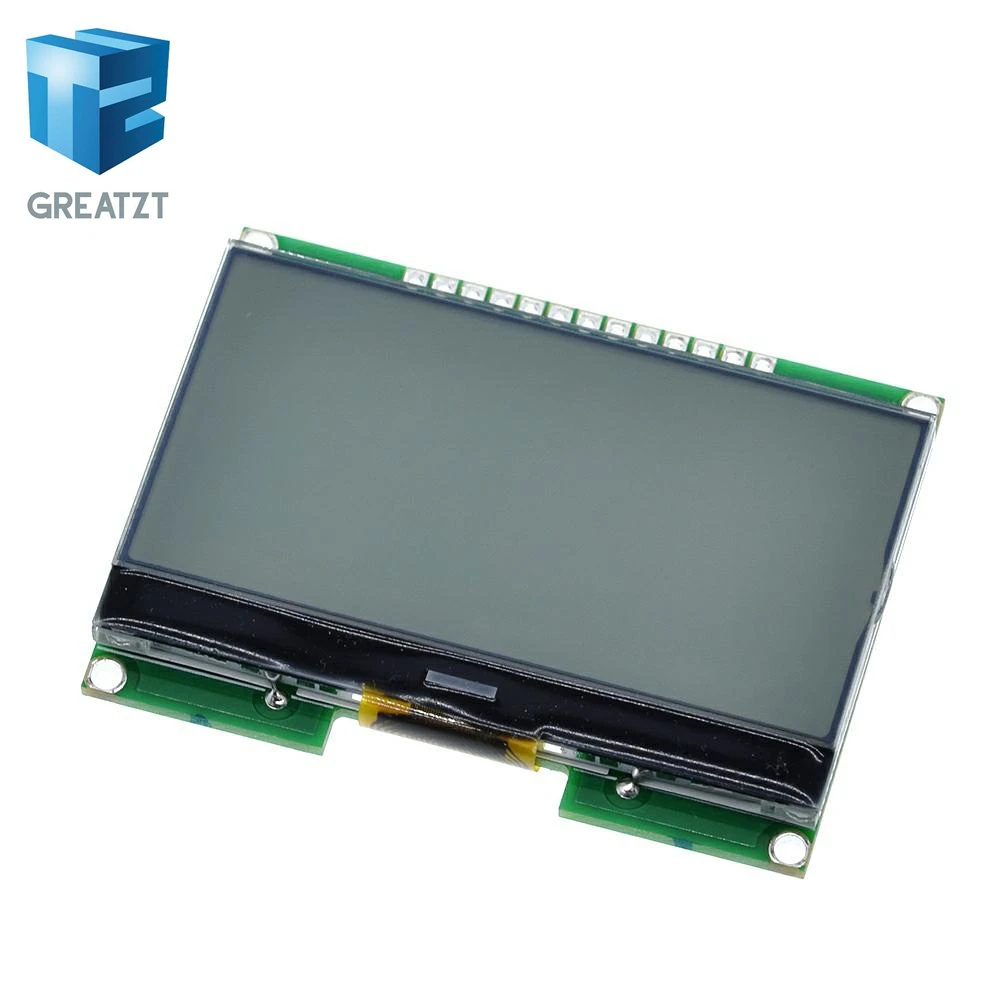 GREATZT ЖК-дисплей 12864 12812864-06d, 12864, ЖК-модуль, COG, с китайским шрифтом, матричный экран, SPI интерфейс