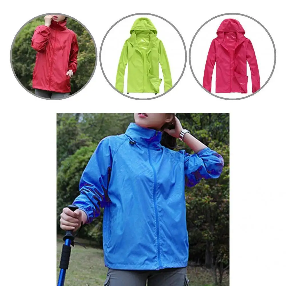 

Повседневное потрясающее водонепроницаемое свободное Мужское пальто гладкое Мужское пальто унисекс для бега