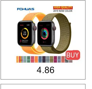 Спортивный ремешок-петля для apple watch band 4 3 iwatch band 44 мм 40 мм correa apple watch 4 браслет-липучка 42 мм 38 мм аксессуары