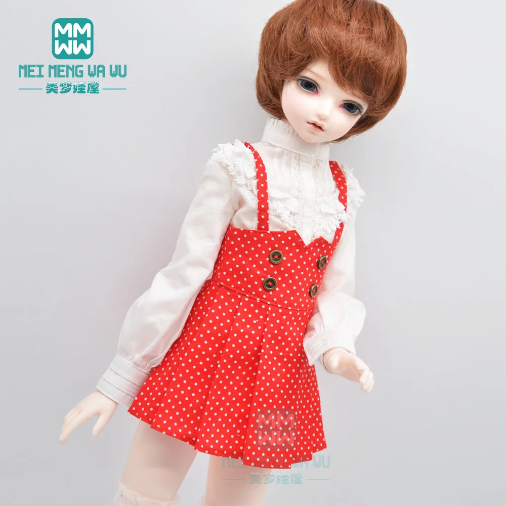 BJD кукольная одежда подходит для 40-45 см 1/4 MSD MK MYOU модная юбка на подтяжках в
