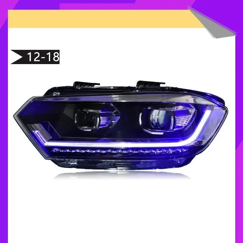 Neblineros Running Exterior Luces Led Para Авто Cob фары передние противотуманные задние Автомобильные фары в сборе 16 17 для Volkswagen Bora