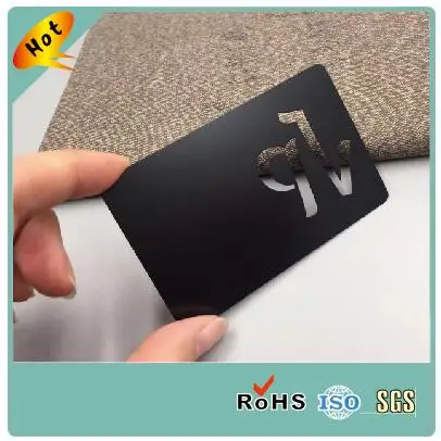 print black laser engraving blank name visit metal business card