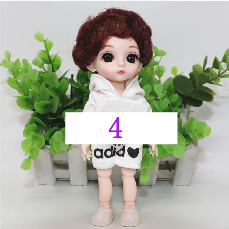 16 см BJD кукла мальчик куклы 1/12 OB11 хорошенькая Кукла Пупс статуя обнаженного