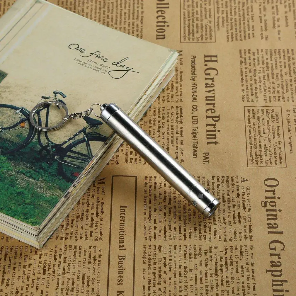 Круглый светодиодный мини-фонарь в форме Луны из алюминиевого сплава брелок для