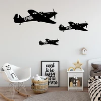 cartoon flight wall sticker decal living room removable mural decorative vinyl decoration accessories murals