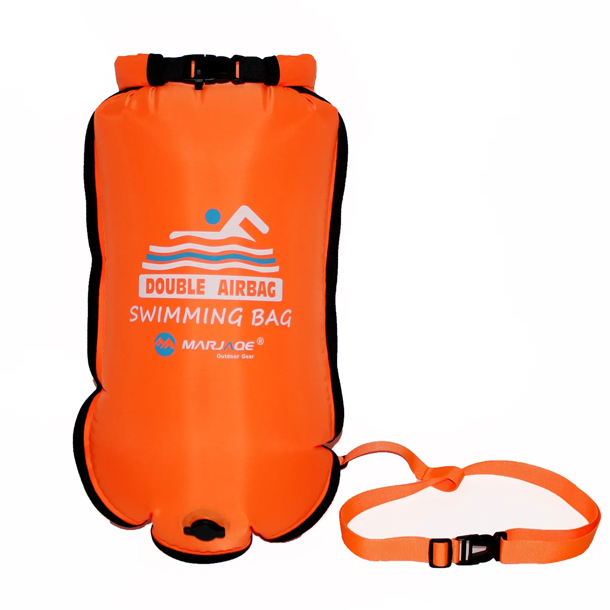 

1pcs Swim Buoy Bag Inflatable Airbag Swimming Float Multifunction Waterproof Storage Dry Bag Water Sports Safety Pool Accessory