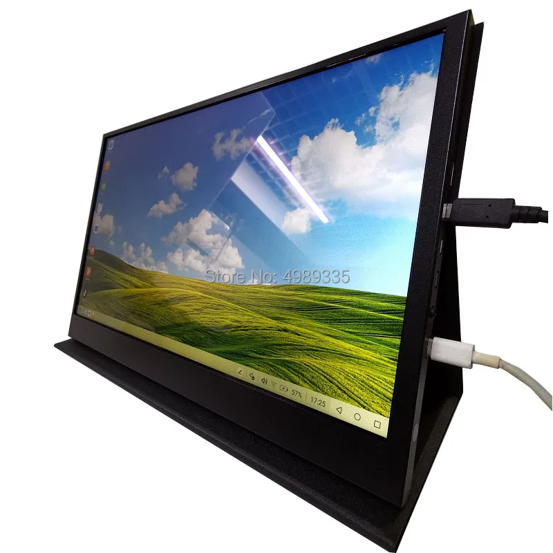 

15.6-inch Touch Monitor Laptop Touch Monitor HDMI PS3 PS4 Xbox x360 1080P Raspberry TYPE-C Desktop Wall Mount USB5V