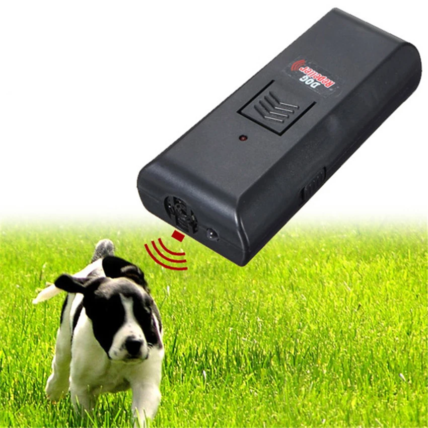 

Anti-Bark Ultrasonic Aggressive Dog Pet Repeller Barking Stopper Deterrent Train