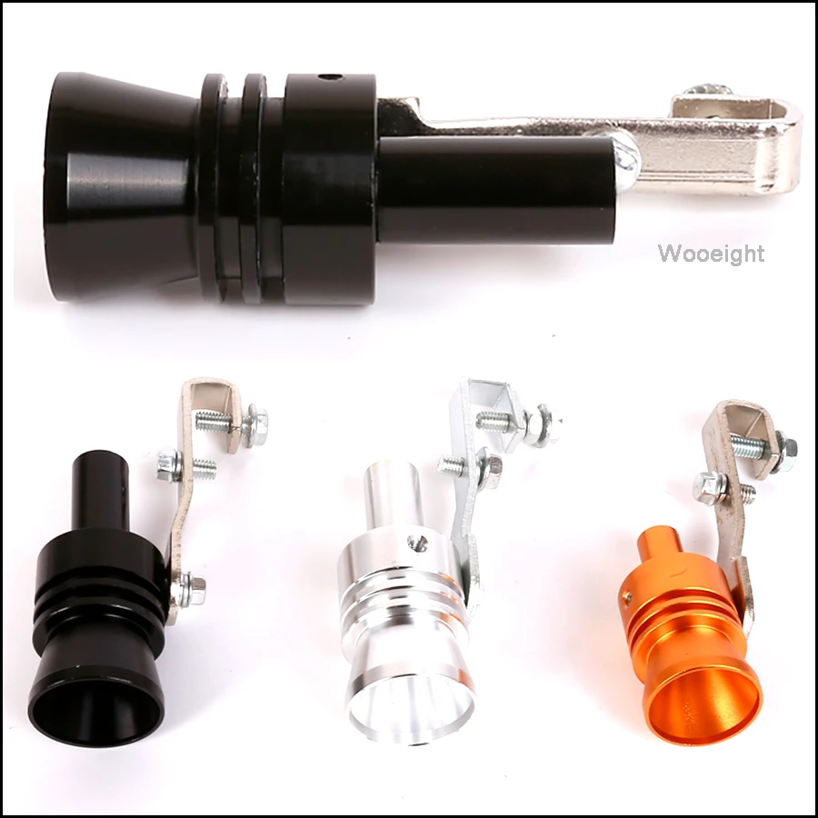 Алюминиевый автомобильный глушитель Wooeight L универсальный выхлопной трубы для