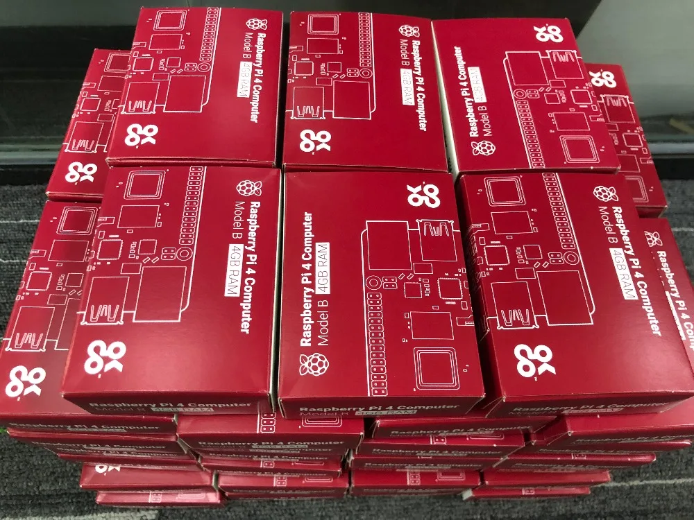 ShenzhenMaker Store Raspberry Pi 4 Модель B 1 Гб 2 Гб 4 Гб ОЗУ Тип C порт компьютер