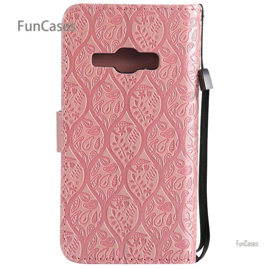 3D Vine чехол на магнитном замке Hoesjes samsung J120 PU кожаный для задней крышки с мраморной