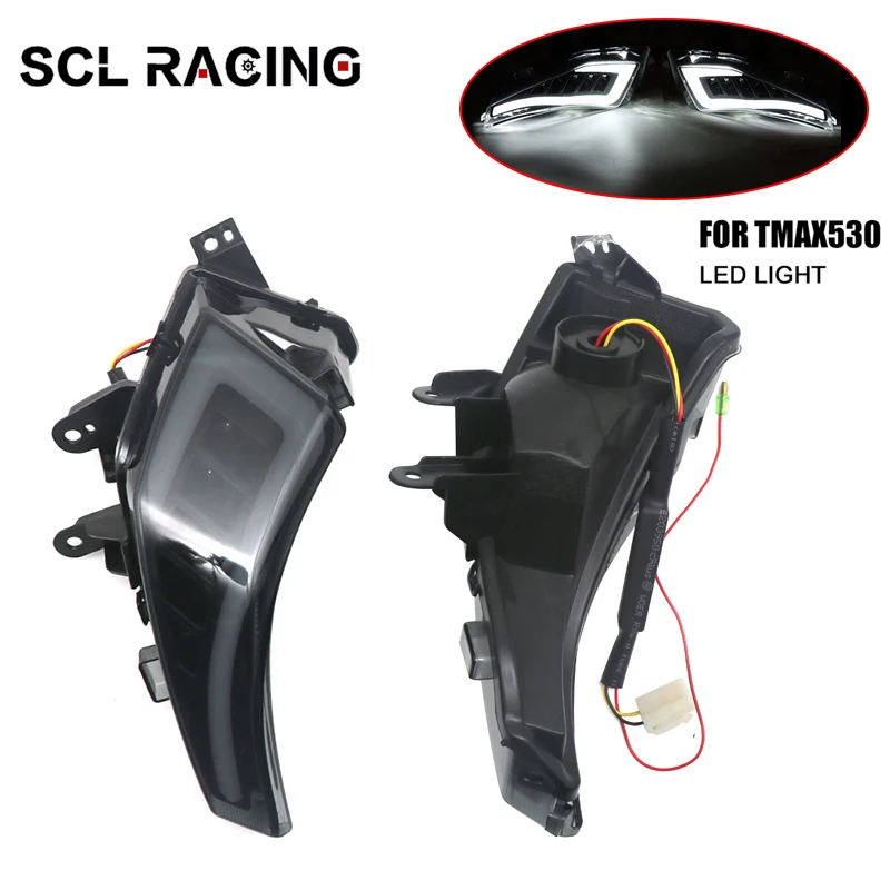 

SCL Racing Motorcycle LED Light Kit Front/Rear Winker Light Signal Led Taillight For YAMAHA TMAX530 2012-2016