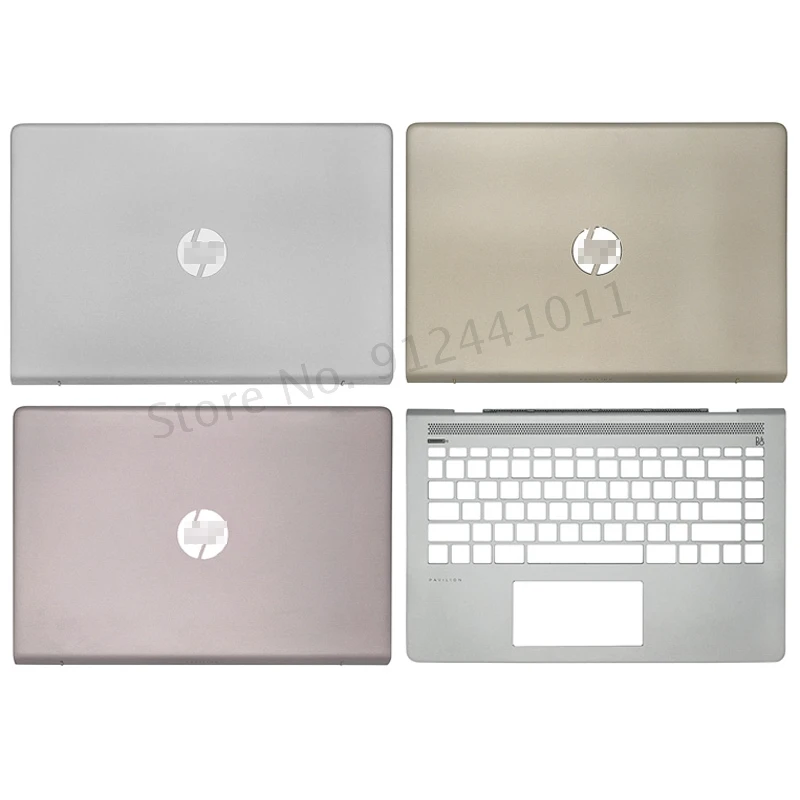 

New For HP Pavilion 14-BF TPN-C131 Laptop LCD Back Cover / Front Bezel / Palmrest / Top Case A C Cover Gold Silver Pink