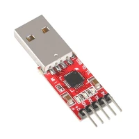 1pcs cp2102 module board usb to ttl serial uart stc download cable pl2303 super brush line upgrade
