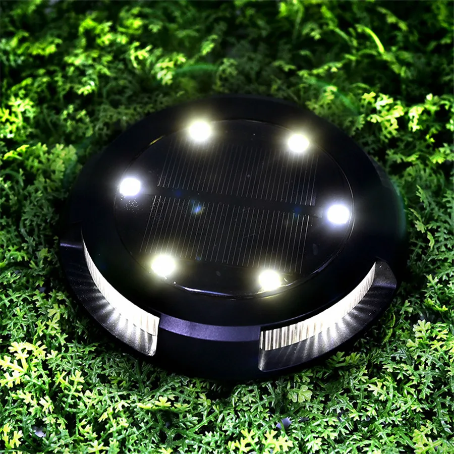 Thrisdar 1/4pcs 10LEDs Solar Ground Light Powered Garden Landscape Lawn Lamp Buried Outdoor Pathway Stair Deck light | Лампы и