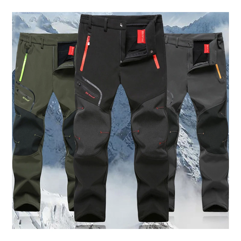 SAENSHING мужская флисовая куртка софтшелл зимняя водонепроницаемая теплая для