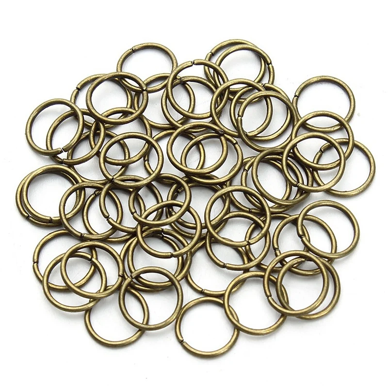 

1450Pcs Round Diameter 2-10mm Hoops Earring Wires Connectors Closed Rings for DIY Jewelry Making Accessories