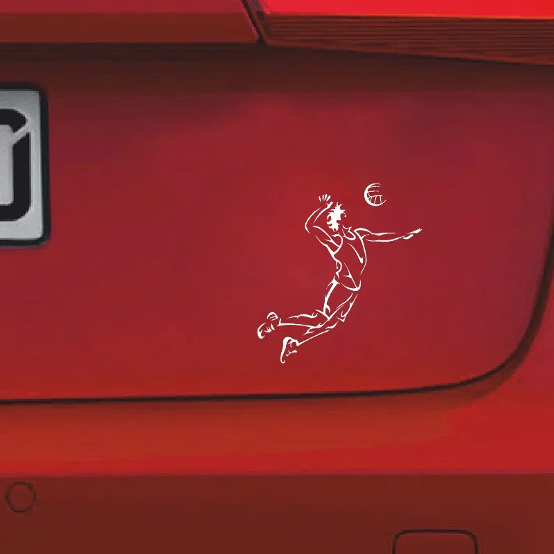 Интересный волейбольный плеер спортивный декор для Авто/бампера/окна виниловая