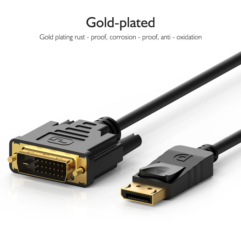 Кабель BKSCY DP DVI 1080P Displayport адаптер штекер 24 + 1 папа для монитора проектора